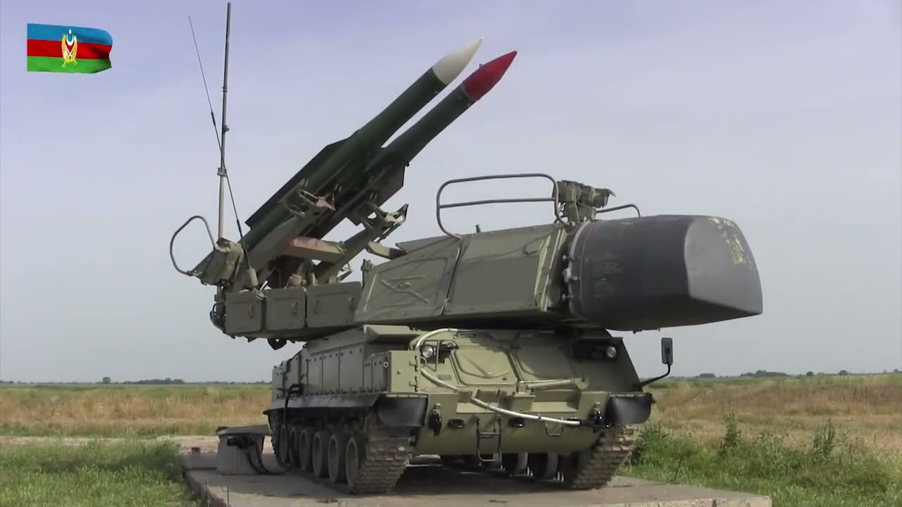 S-125 2TM Sam System - Azerbaijan air defense Launcher on the target Ver 1