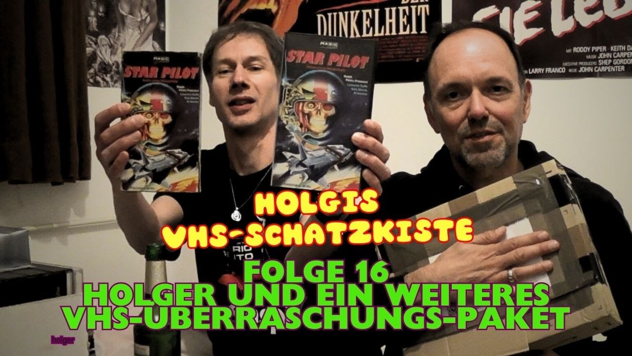 Legendär gekürzter Schwarzenegger - MYSTERY-PAKET VOLLER KLASSIKER - Holgis VHS-Schatzkiste Folge 16