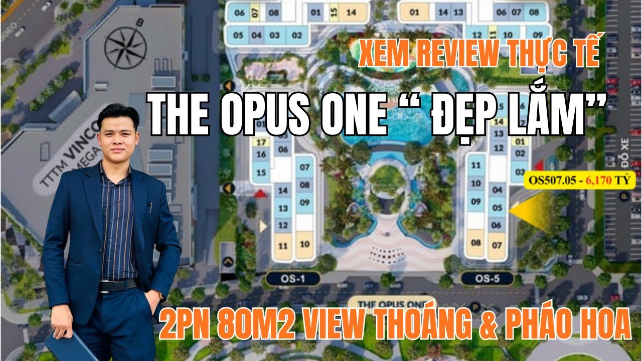 The Opus One - Giá Bán Mới Nhất Loại 2PN Đầu Tư Tốt Tại Tháp OS5 Opus One.