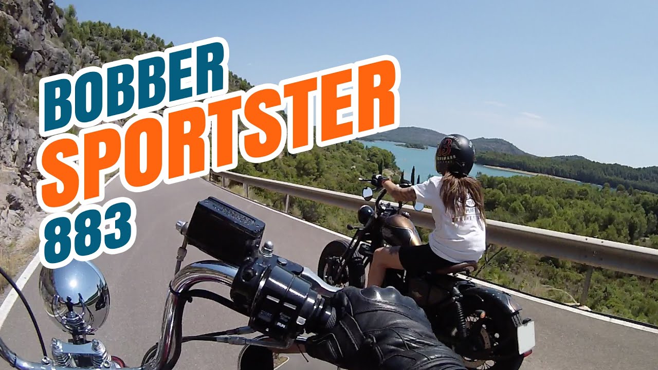 Sportster 883 Bobber 🔥 Ruta por montaña