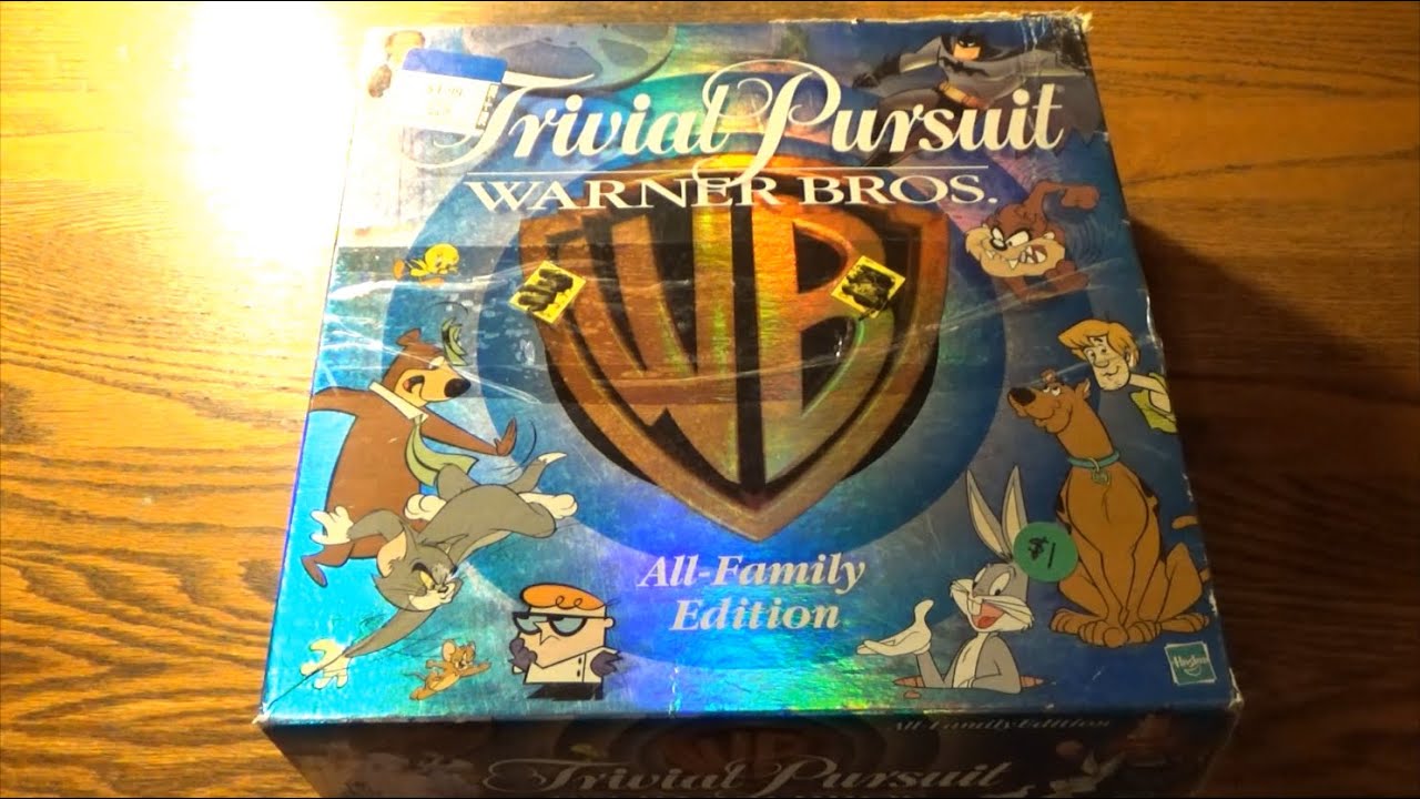 The Golden Shield Of Quality - Trivial Pursuit: Warner Bros. All Family Edition by Hasbro (OTTO 7)