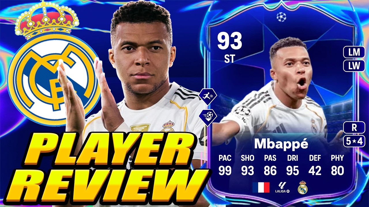 Он АБСОЛЮТНО НЕОСТАНОВИМ&hellip; 🐐🔥 Обзор Мбаппе с рейтингом 93 в матче до финала! Обзор игрока Мбаппе с...
