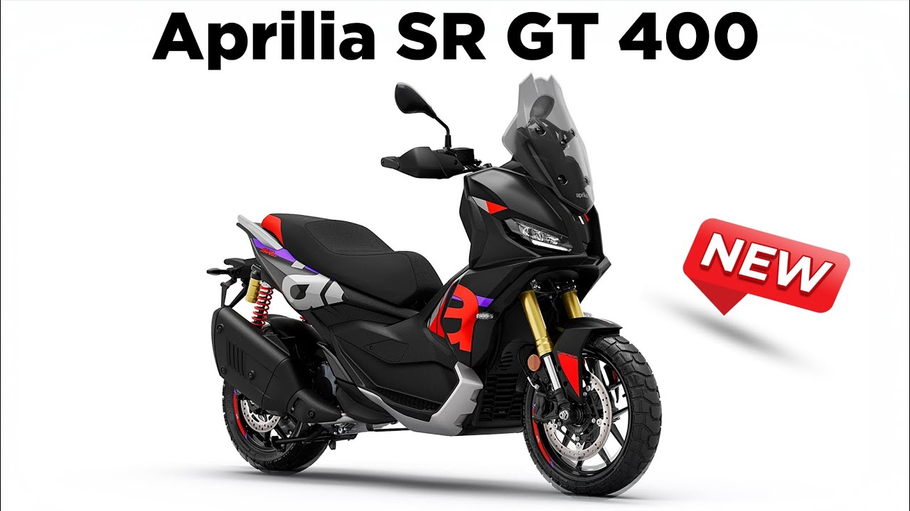 All New Aprilia SR GT 400 scooter (2026) | Full Specs and Details