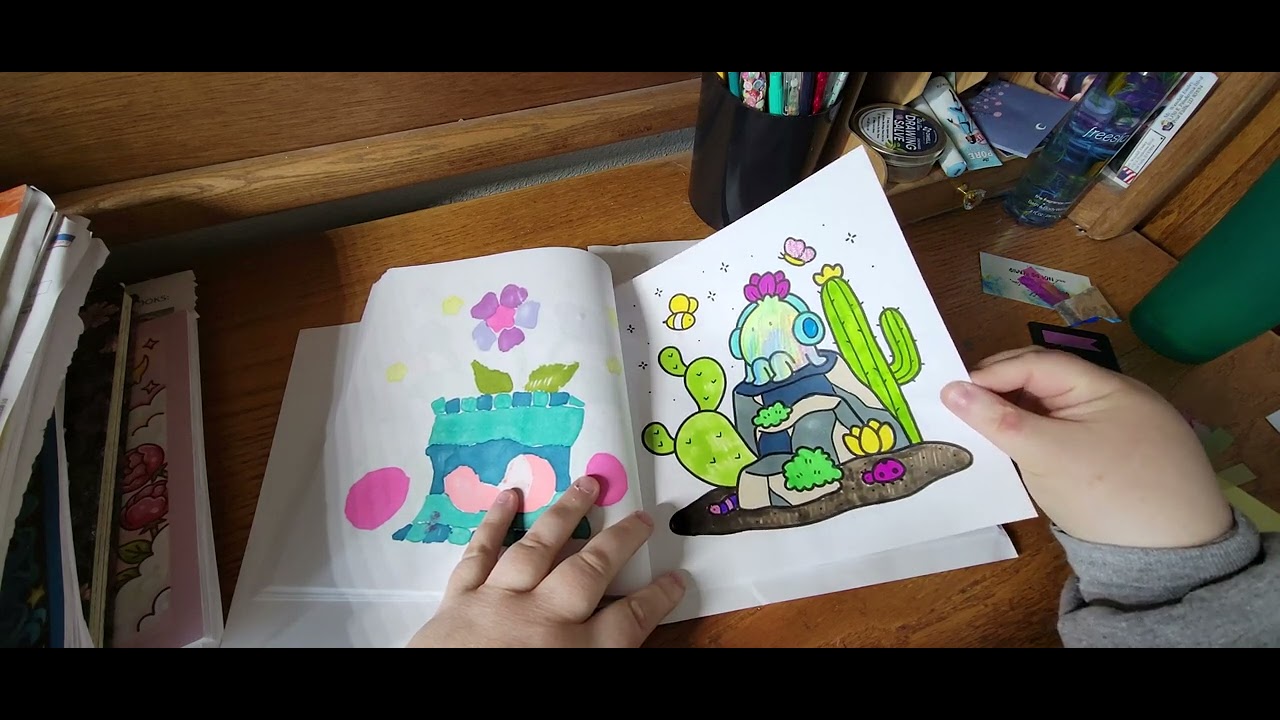 Finished pages for June 2025 part 1