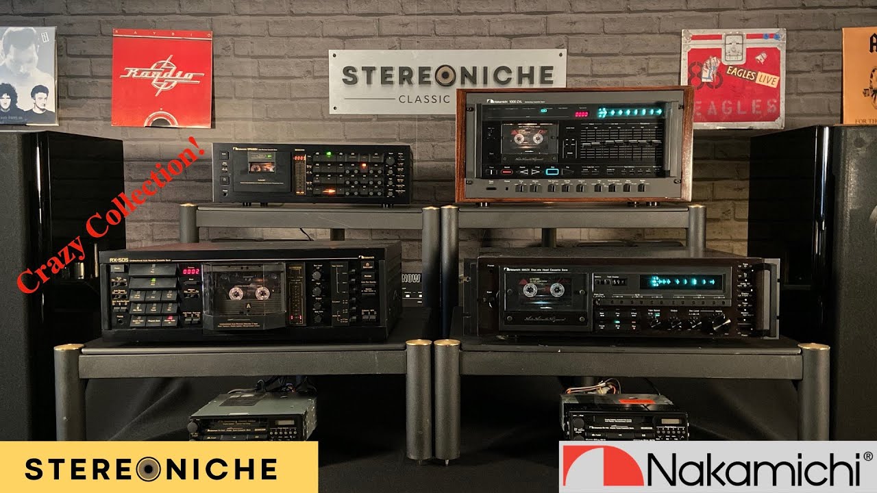 An Amazing Nakamichi Collection Every Audiophile Would Love to OWN