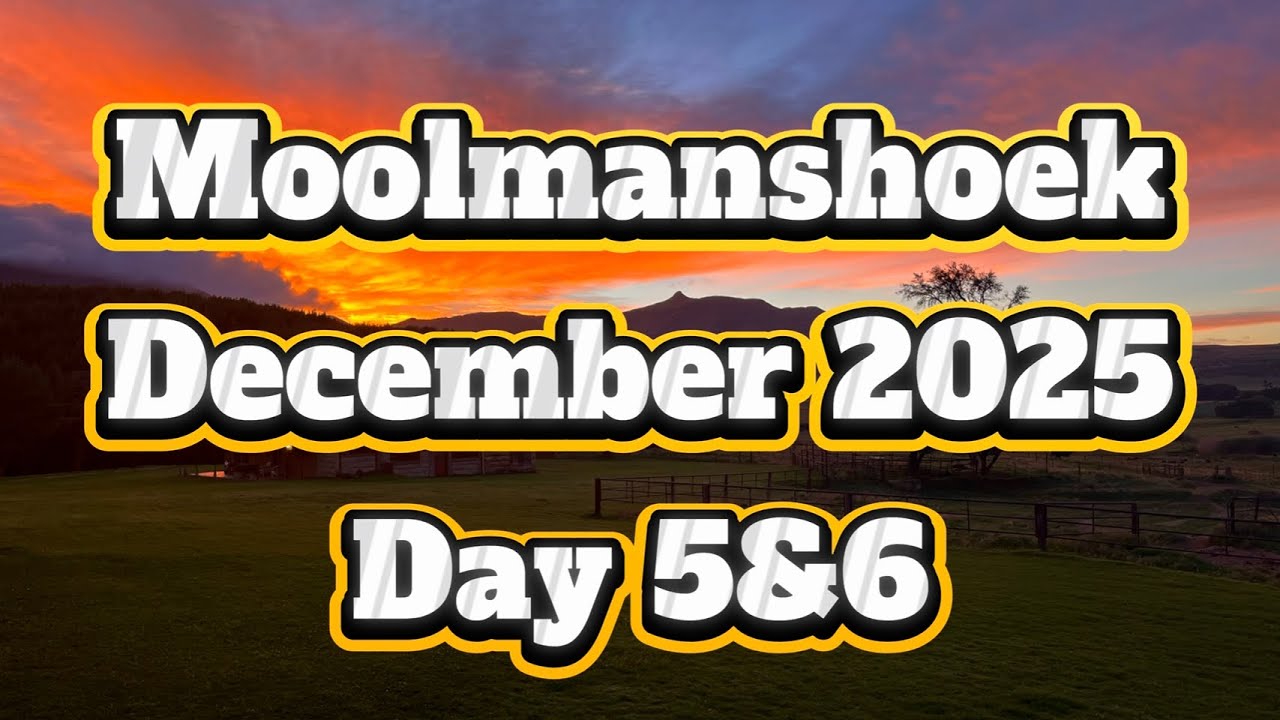 Moolmanshoek December 2025 Day 5&6