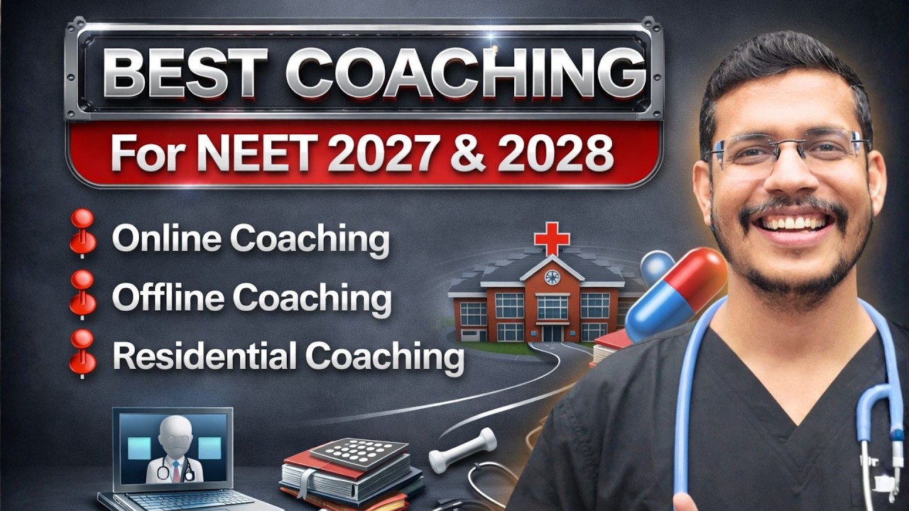 Best Coaching For NEET 2027 & 2028 | Online Vs Offline Vs Residential Coaching 