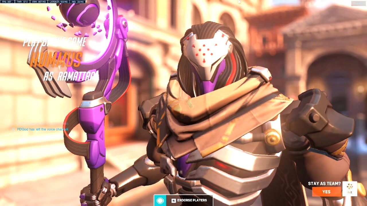 WHAT RANK 1 RAMATTRA LOOKS LIKE - KSAA! POTG! OVERWATCH 2 TOP 500