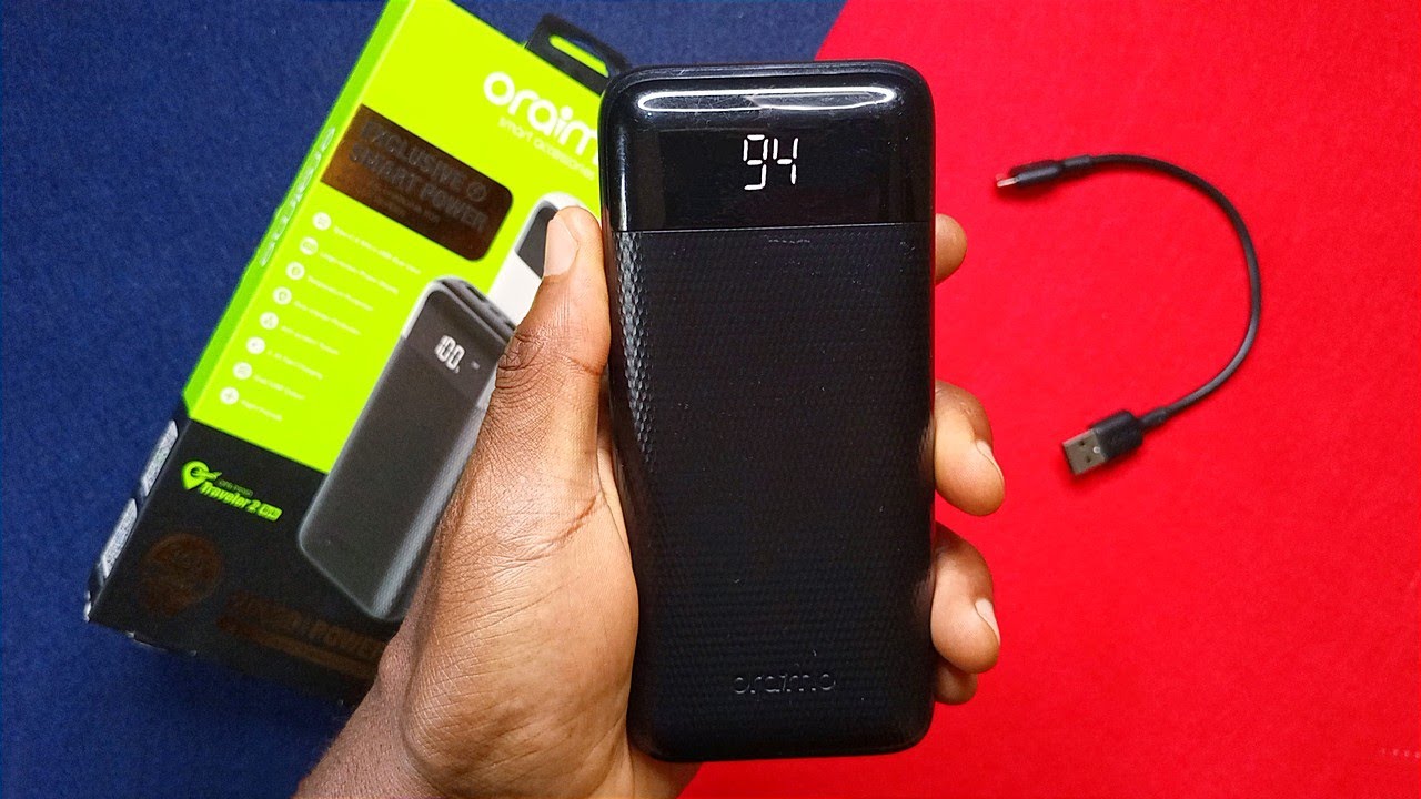 The 20,000mAh Oraimo Power Bank Is The Ideal Choice