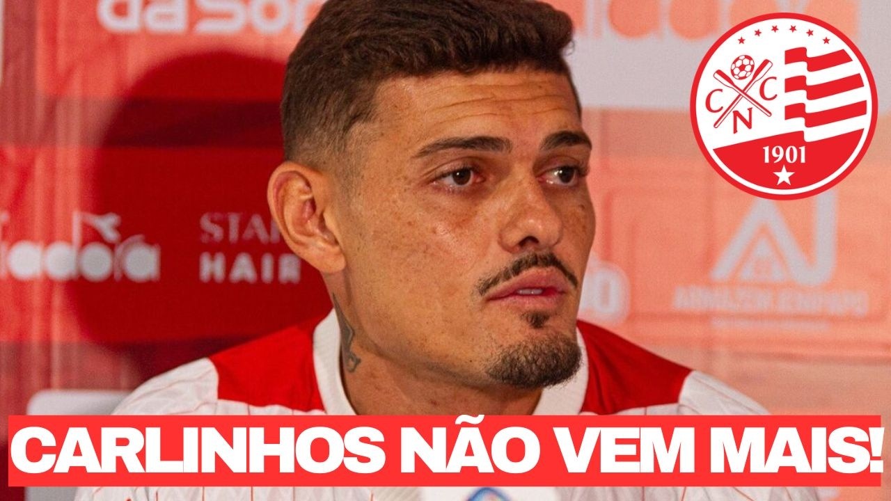 ATENÇÃO: ZAGUEIRO CARLINHOS NÃO VEM MAIS PARA O NÁUTICO