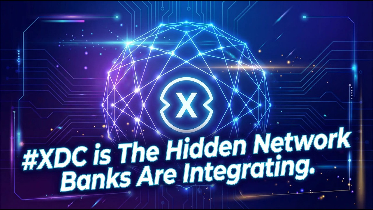 🚨#XDC &mdash; это скрытая сеть, которую банки интегрируют за кулисами🙏