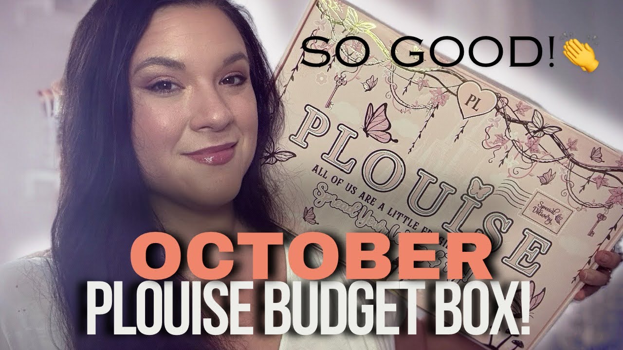 OCTOBER 2024 PLOUISE BUDGET BOX UNBOXING! The Storybook Palette is NEXT LEVEL!!