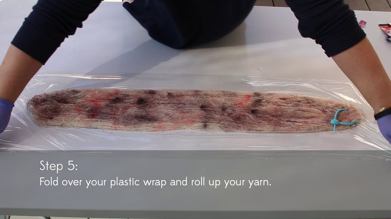 How To Dye Yarn with Kool-Aid