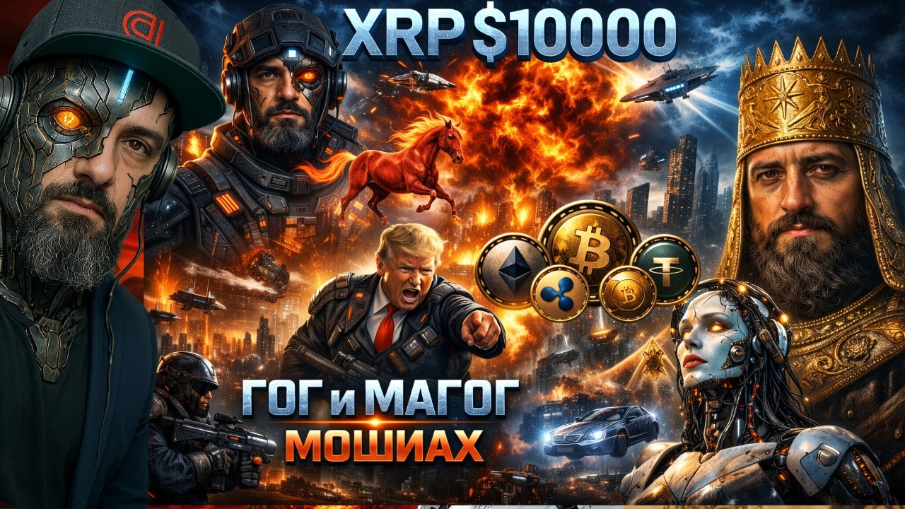 XRP 10000 $ BTC 300000$ СКОРО ПОЛЬША ГОТОВИТСЯ к 🔥 АРМЕНИЯ ЦИФРОВАЯ СТРАНА 🌐 МОШИАХ ГО И МАГОГ 2026