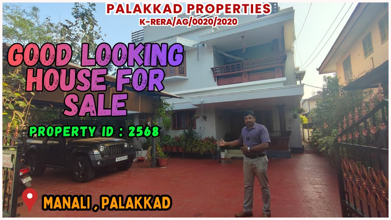 Good Looking House for Sale at Manali, Palakkad .....# PROPERTY ID: 2568
