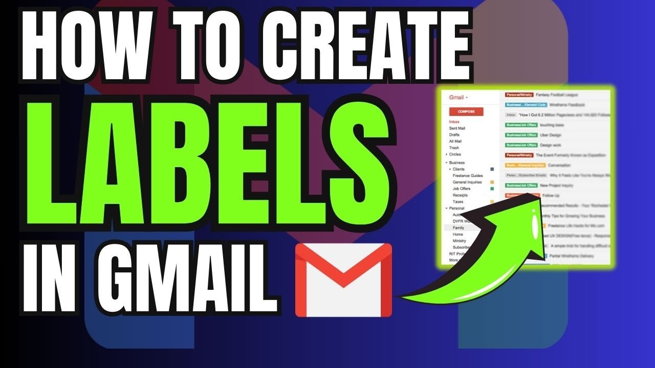 How to Create Labels in Gmail | How to Use Labels in Gmail (2026)