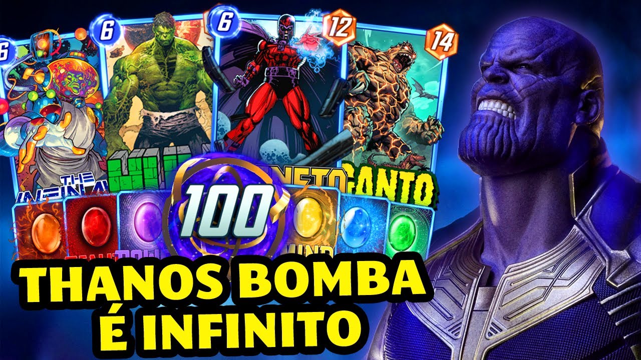 ATENÇÃO: NÃO JOGUE com ESTE DECK!!!! THANOS é uma BOMBA |Marvel Snap|