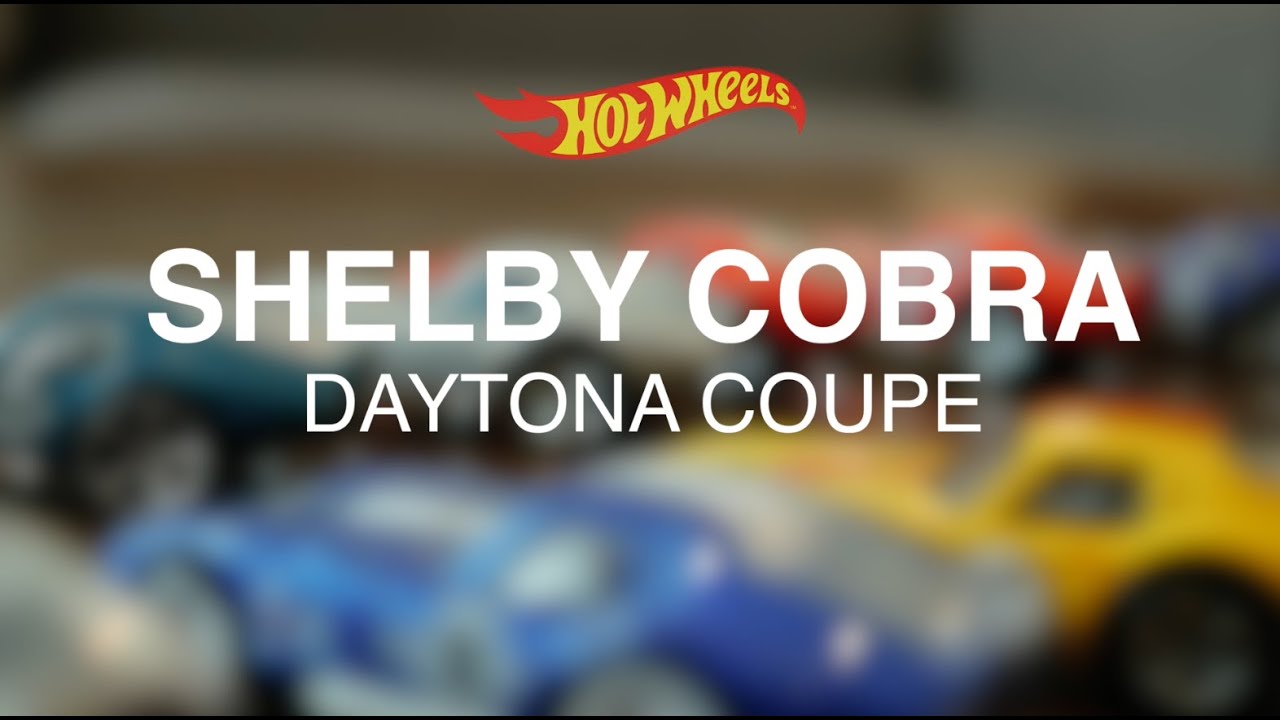 Shelby Cobra Daytona Coupe (Hot Wheels) SHOWCASE! Larry Wood