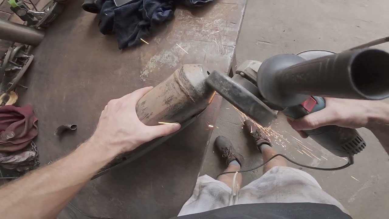 Restoring a Bashan 250 exhaust - Part 1