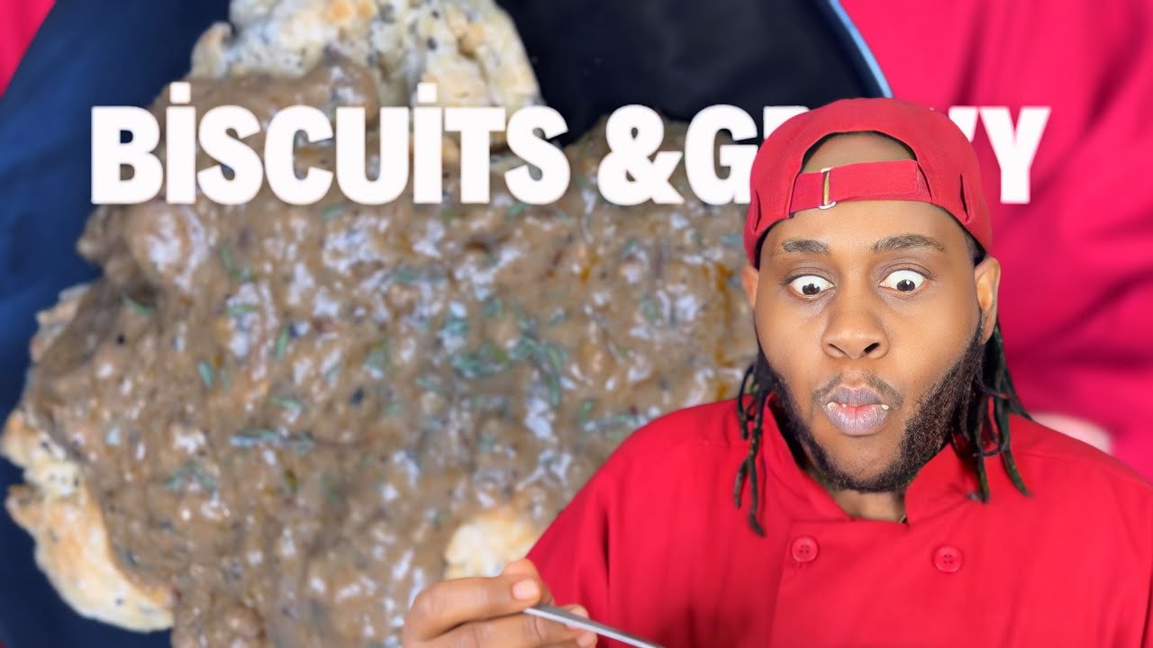 Ultimate Vegan Comfort Food: Best Biscuits & Pumfu Sausage Gravy Combo!