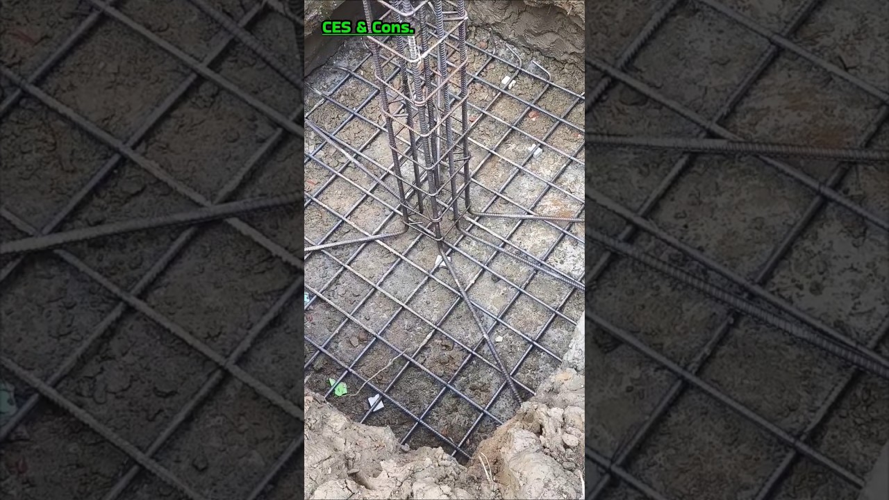 Isolated Column Reinforcement#column #columnfooting #isolatedfooting #reinforcement #rcc #yt #shorts