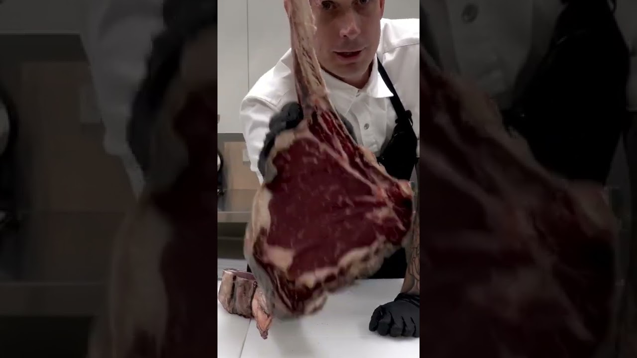 60 day dry aged tomahawk 🤤￼