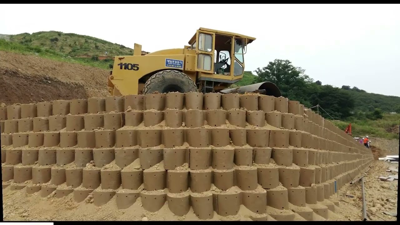 RETAINING WALL HANGIL (GEOCELL)