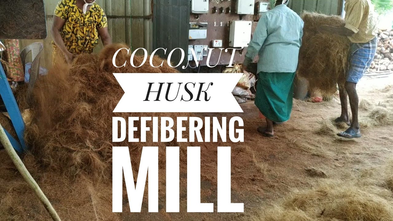WATCH ANOTHER HUSK DEFIBERING UNIT IN VAIKOM, KOTTAYAM, KERALA.