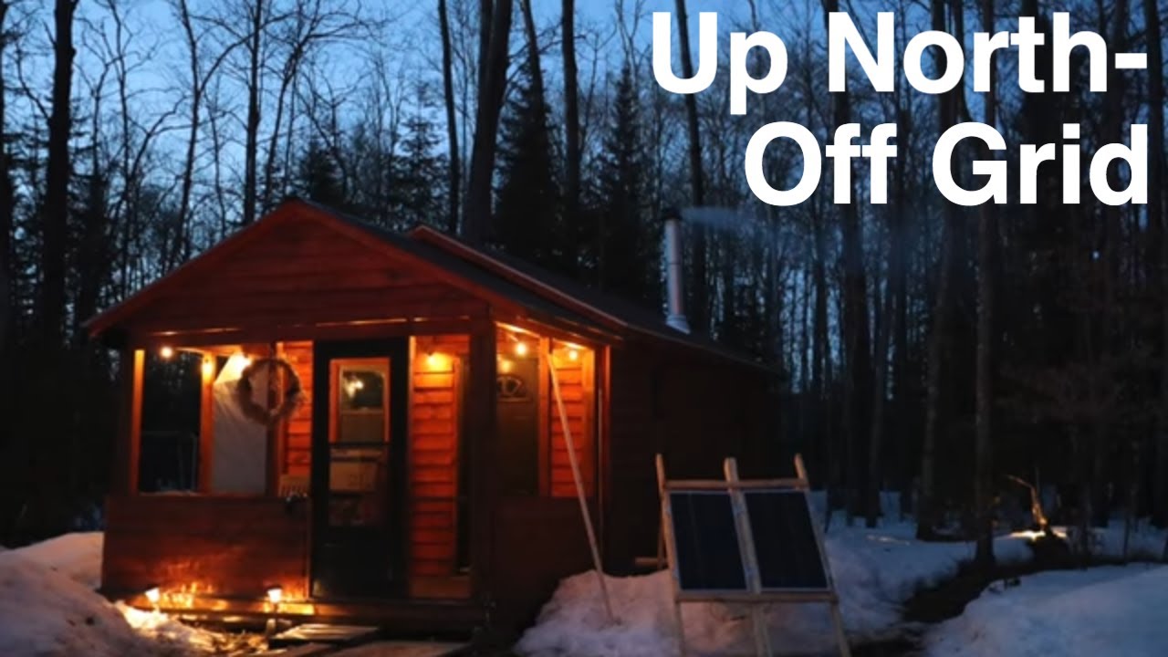 Spring has arrived up north and the weekend homestead tiny cabin is a muddy mess!!!