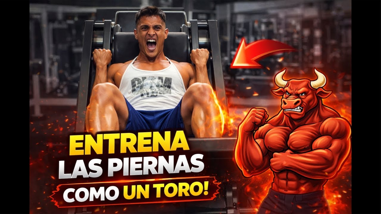 Rutina de PIERNA COMPLETA para Aumentar Masa Muscular (Paso a Paso)