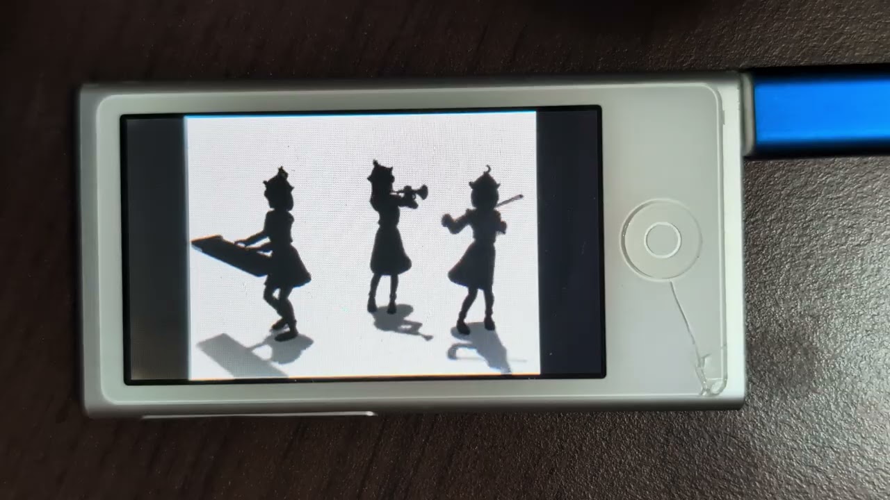 Bad Apple!! on an iPod nano (7th generation)
