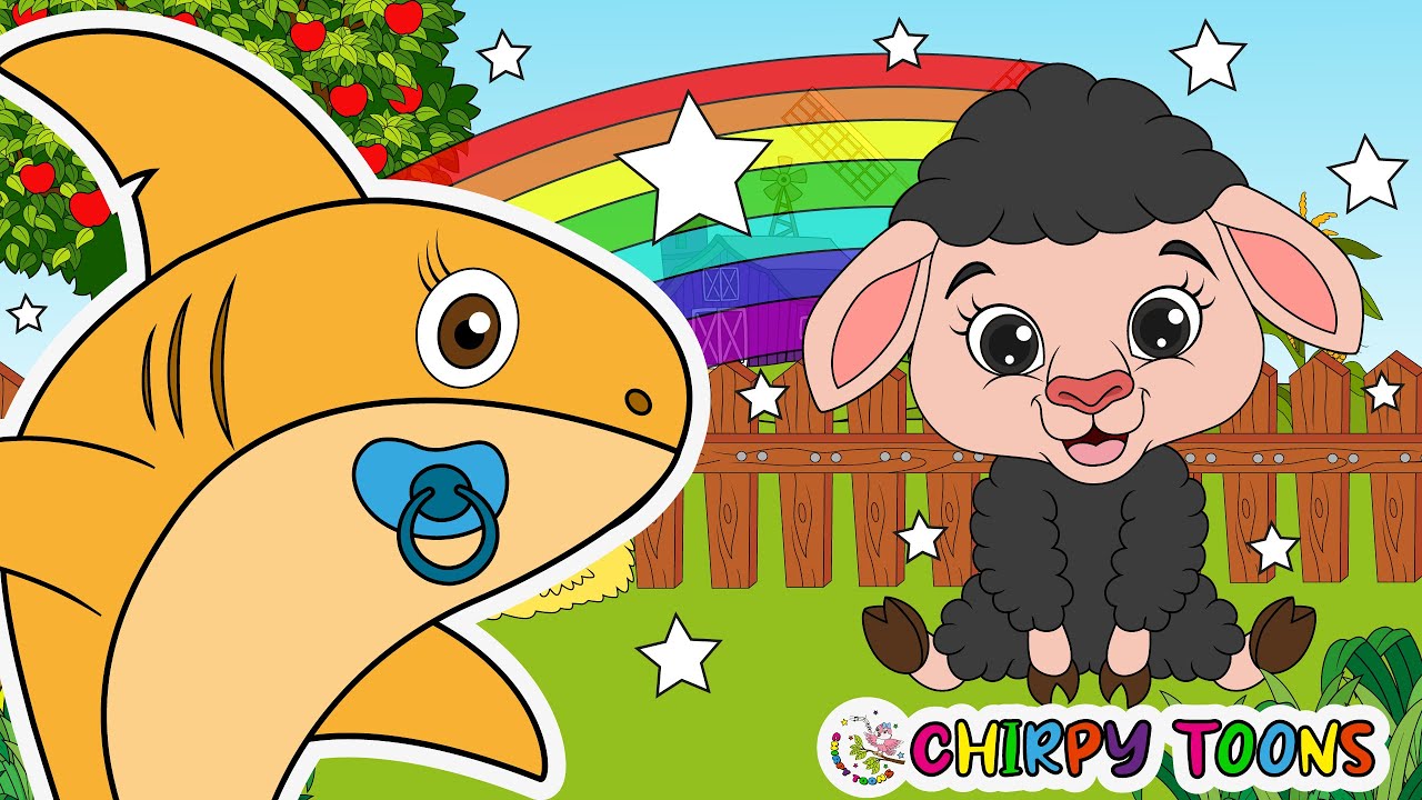 Baa Baa Black Sheep + Baby Shark - Nursery Rhymes & Kids Songs | Baby Shark Doo Doo Doo Doo