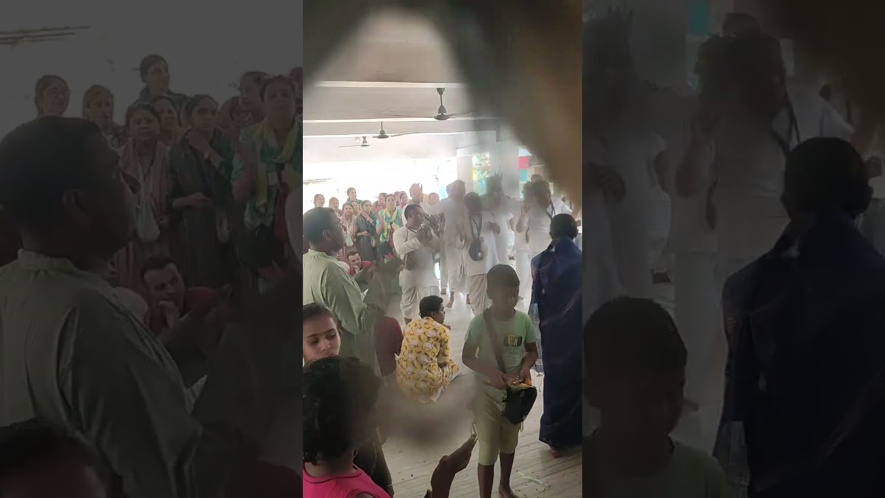Eksztatikus kirtan Nrsingha Palliban