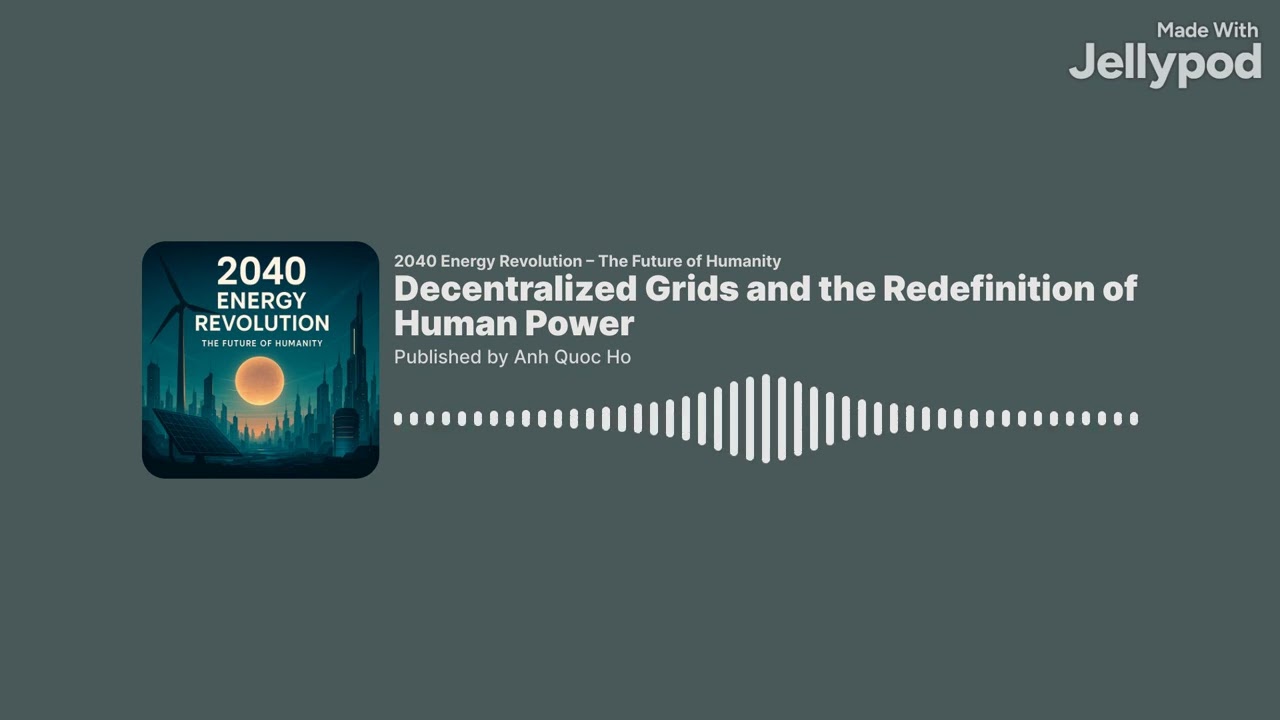 2040 Energy Revolution &ndash; The Future of Humanity