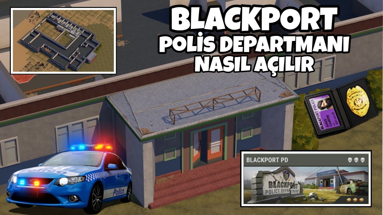 BLACKPORT POLİS DEPARTMANI NASIL AÇILIR GÖZETLEME KULESİ JENARATÖR TAMİRİ LAST DAY ON EARTH SURVİVAL