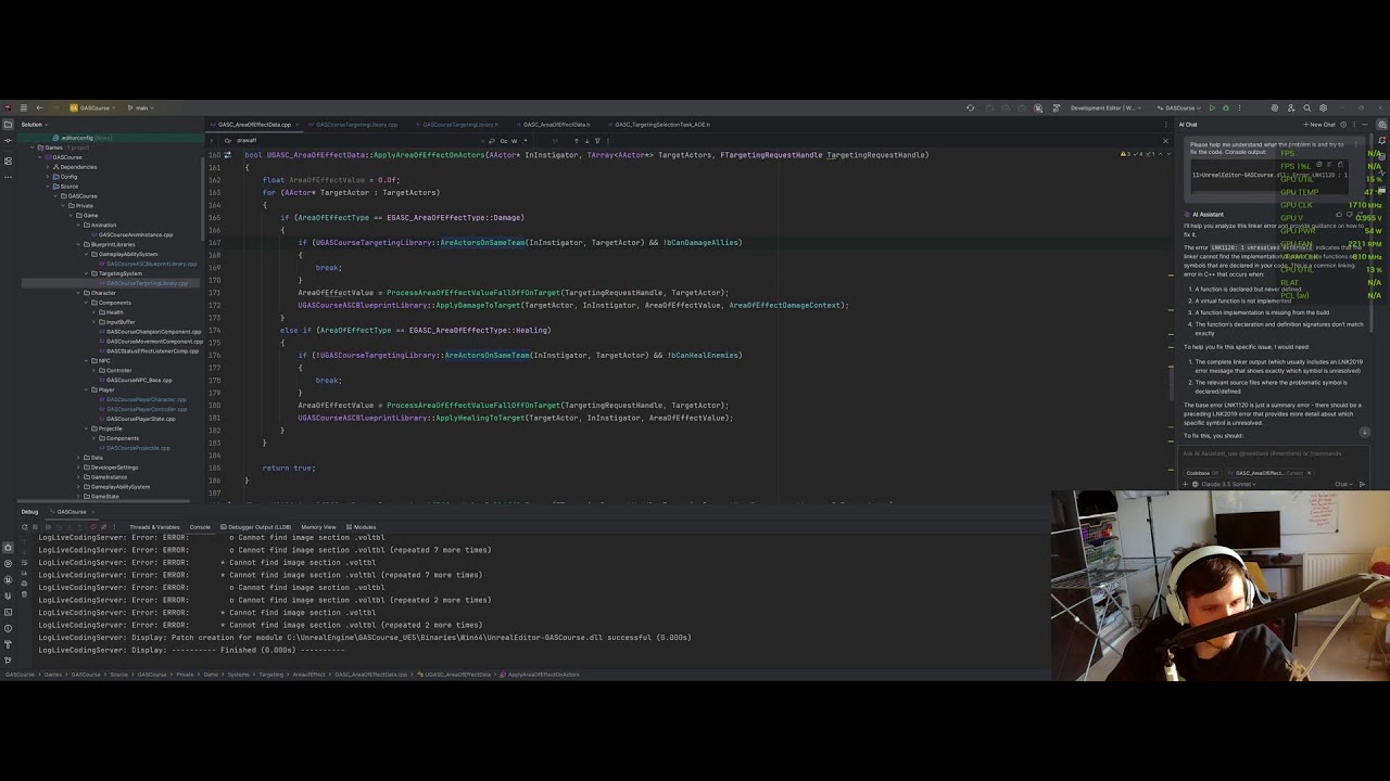Unreal Engine 5 Game Development: Damage/Healing Area with Fall-Off Part II