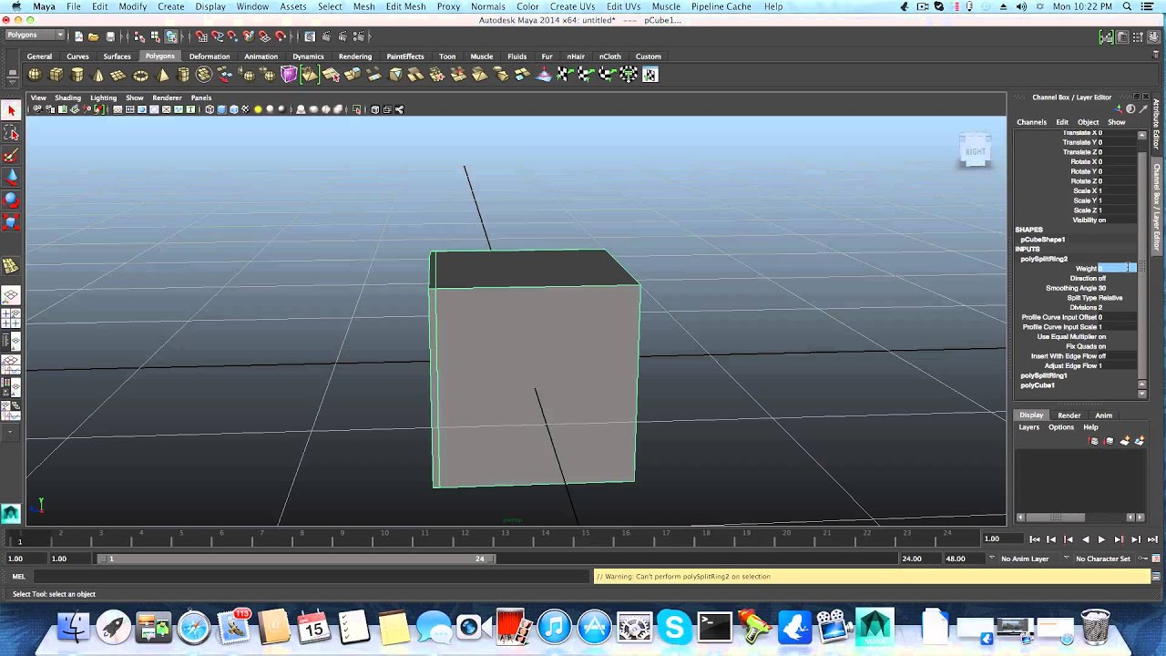 Maya Tutorial- how to maintain precise symmetry and proportions when modeling