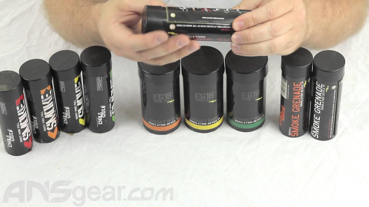 Enola Gaye Smoke Grenades - Review