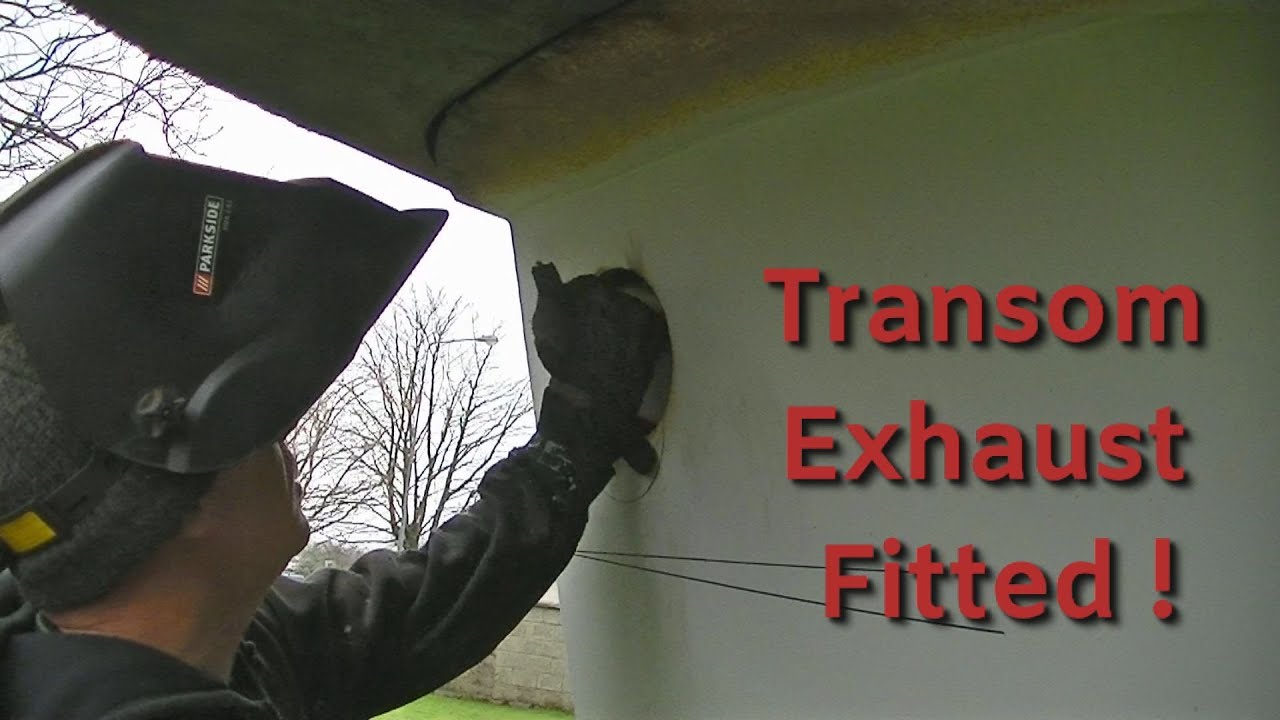 New Transom exhaust and new aft tanks FINISHED!  EP 44 Building Shibumi