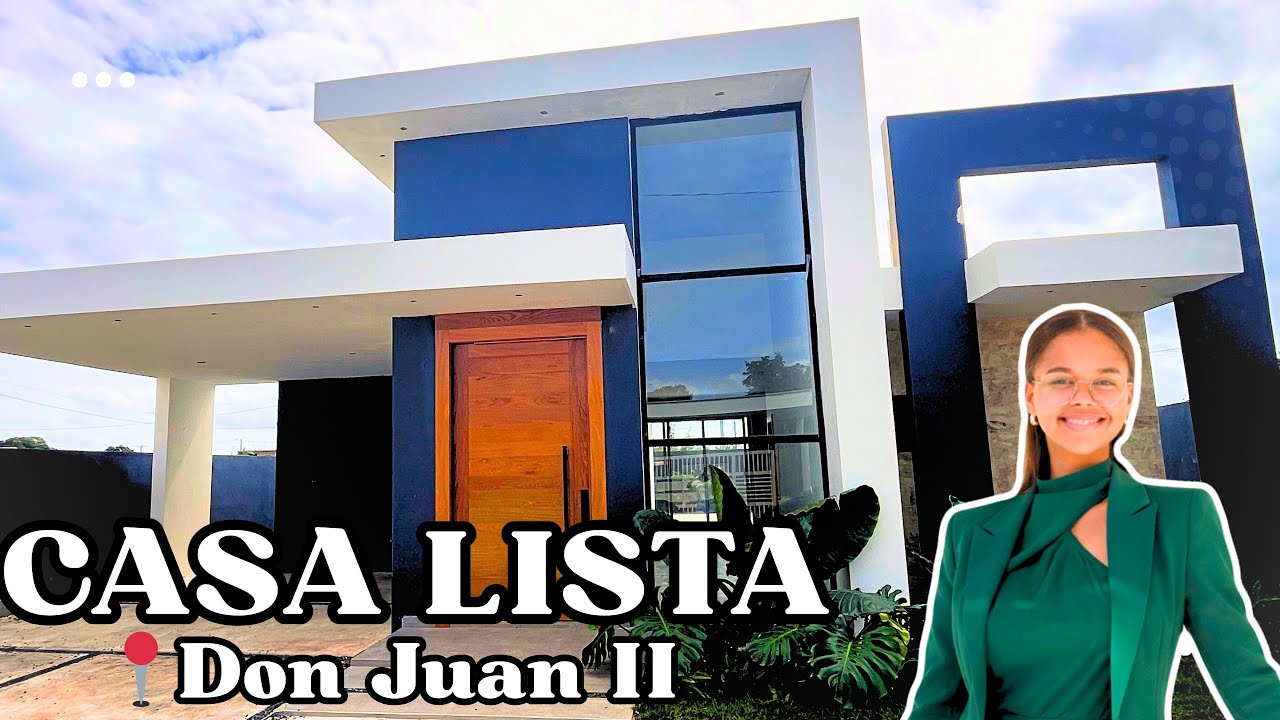 Casa en Don Juan 2 a buen precio con piscina privada, La Romana✅📍