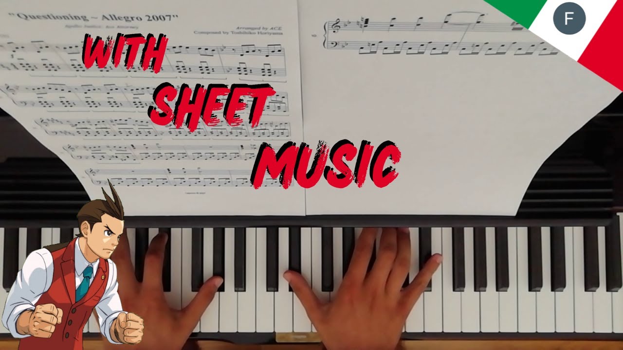 Cross-Examination ~ Allegro 2007 Piano Cover (Apollo Justice: Ace Attorney)