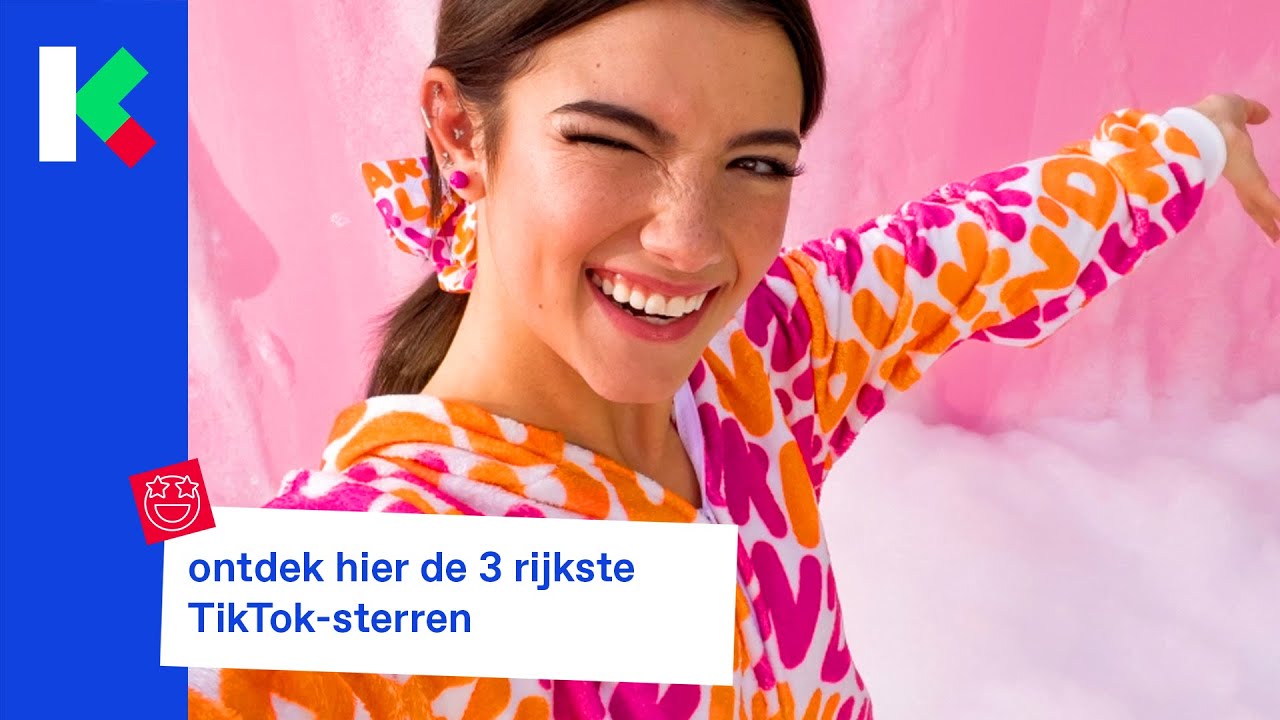 de best verdiendende tiktokker heeft vorig jaar 15 miljoen euro verdiend