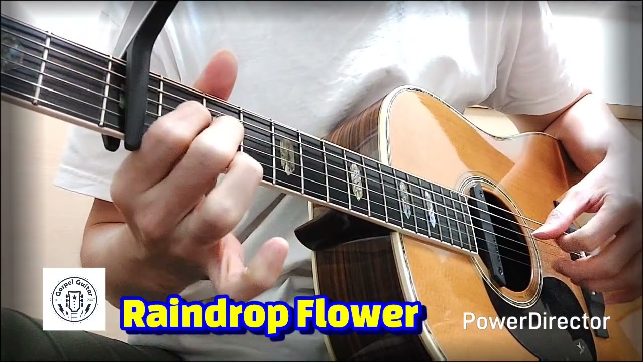 [TAB]Raindrop Flower_雨滴之花#maplestory @Gospel_Guitar _ Acoustic 