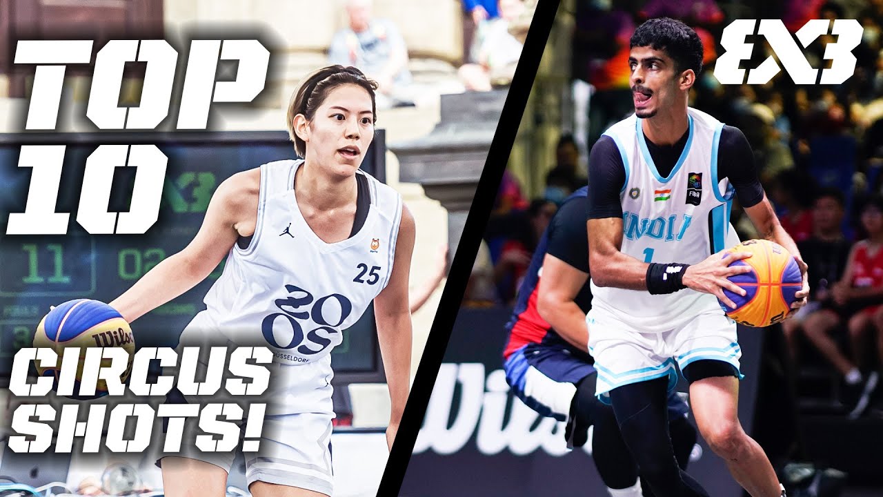 UNBELIEVABLE 😲 | Top 10 Circus shots of 2022 | FIBA3x3