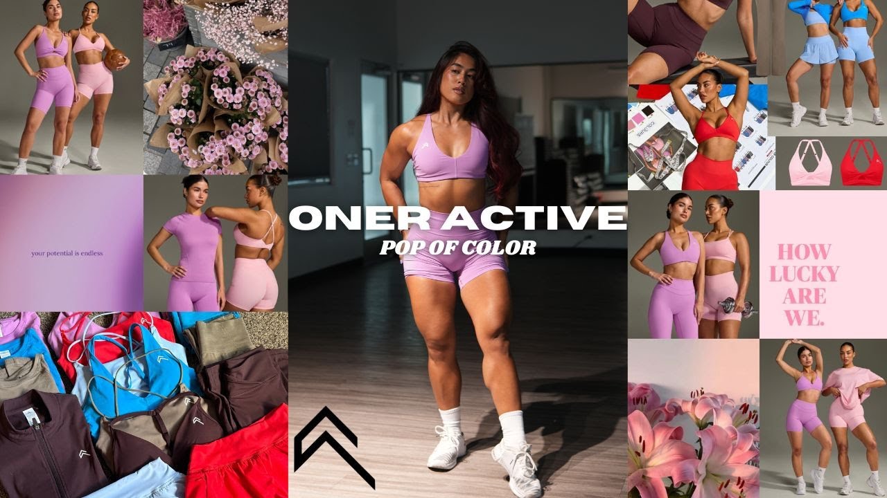 ONER ACTIVE Pop of Color Try On Haul