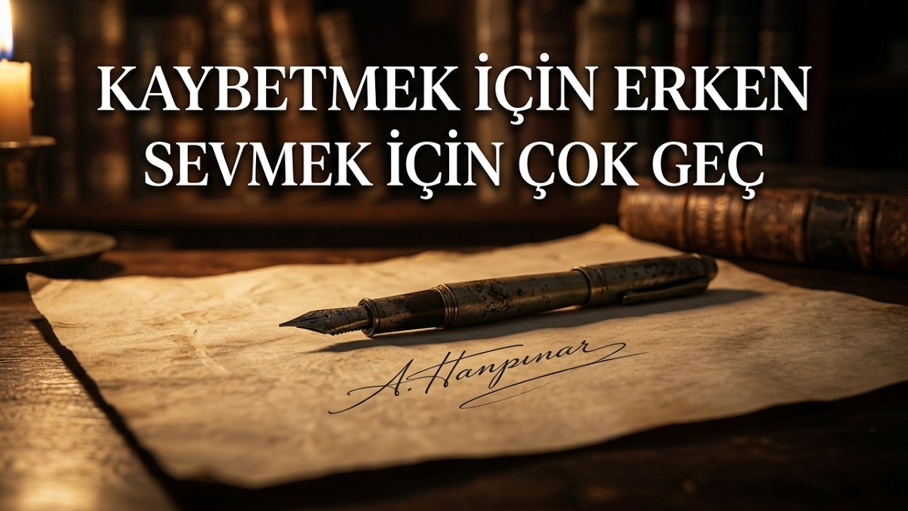 Ahmet Hamdi Tanpınar | Bir Adın Kalmalı Geriye [Şiir]