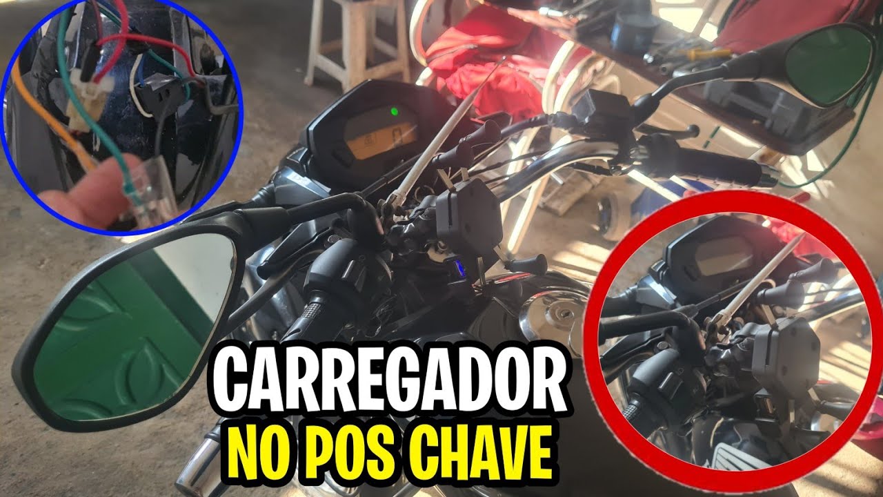 COMO INSTALAR O SUPORTE GARRA NO POS CHAVE DA TITAN 150 2005?
