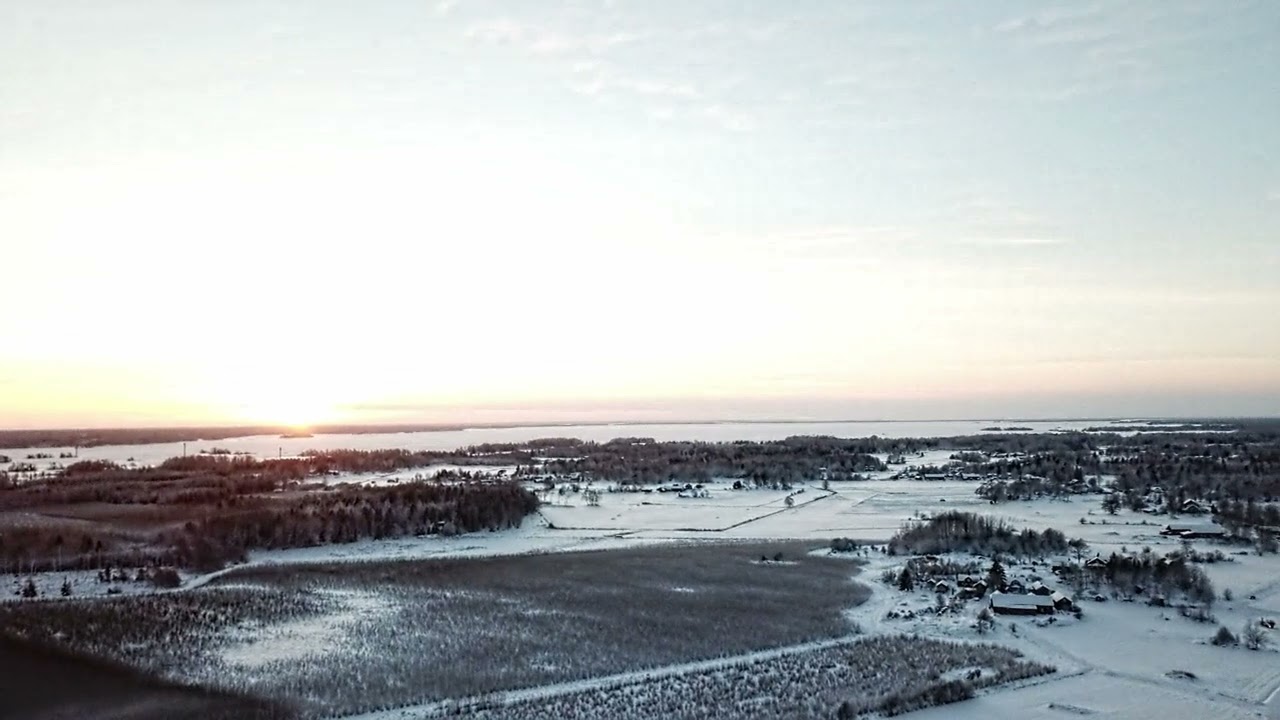 Vinter i Alberga Stora Sundby