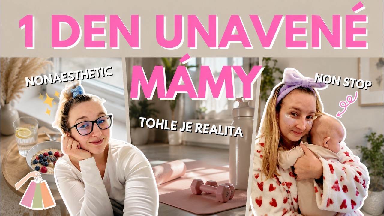 REALITA mateřstv&iacute; bez filtru | Daily unfiltered VLOG | Prvn&iacute; snuggs