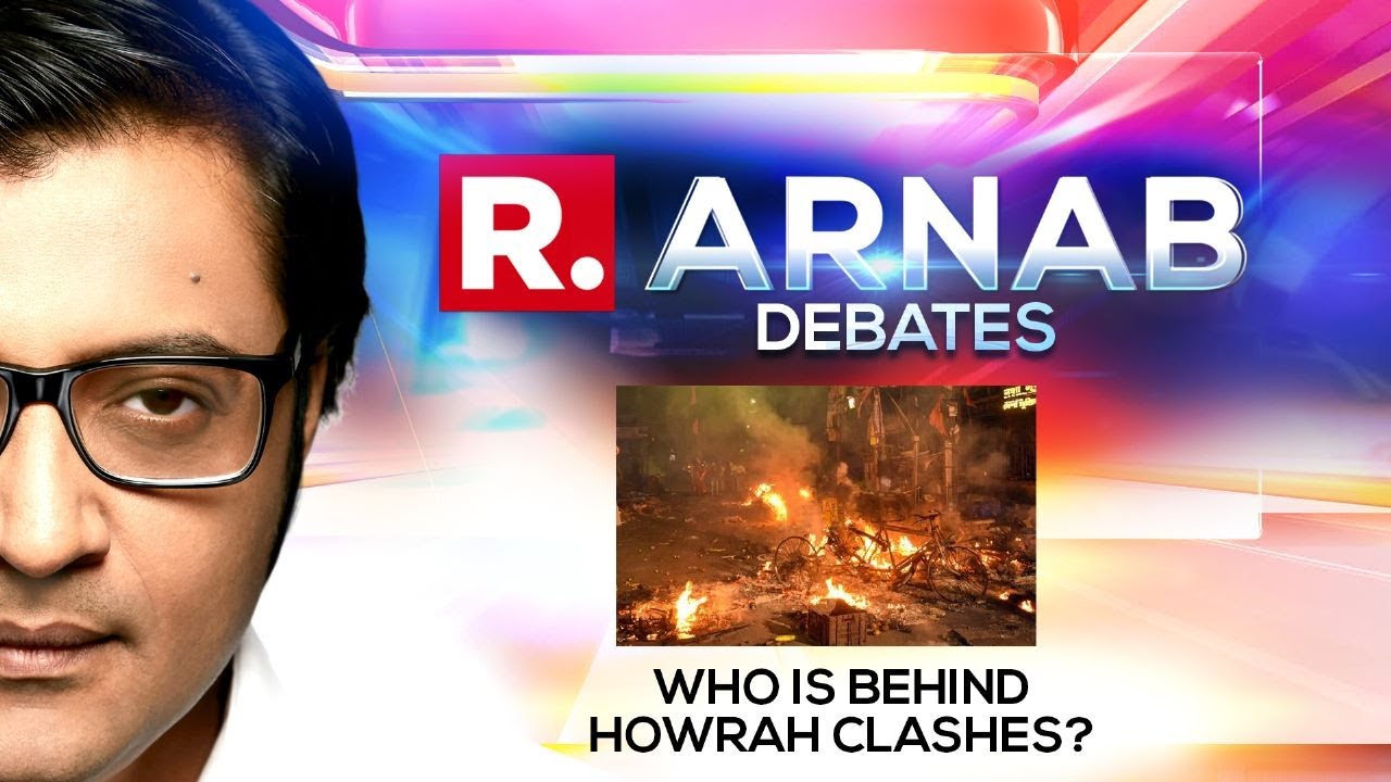 Arnab's Debate: Political Faceoff Erupts Over Howrah Violence: Who Was Behind The Attack?